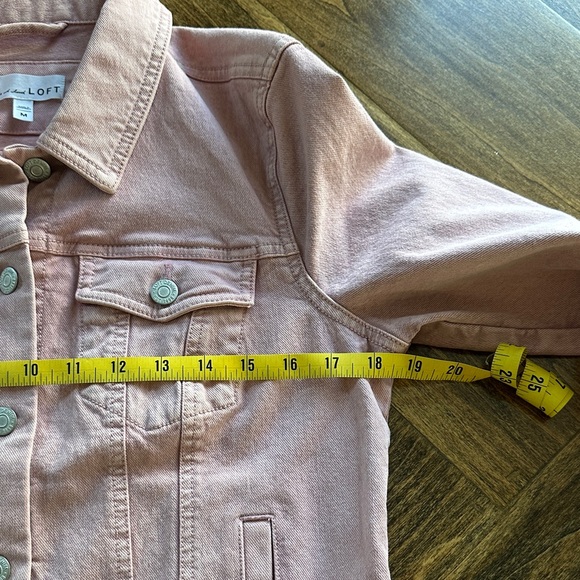 LOFT Denim Jacket - Pink - Picture 5 of 7